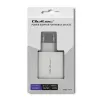 Qoltec 51718 caricabatterie | 45W | 5-20V | 2,4-3A | USB Type-C PD | USB | bianco