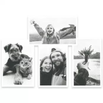 Rotoli di carta termica EASYPIX InstantFUN 5x 55600 — confezione da 5 rotoli di carta termica
