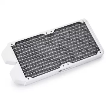 Radiatore BitsPower Tarasque II 240S — rame, 240 mm, 120×273,5×24,5 mm, bianco