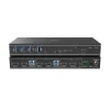 Lindy switch KVM 2 porte Dual Head HDMI 4K60, USB 3.0, 4096 x 2160 pixel, 4K Ultra HD, nero