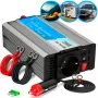 Convertitore di tensione Extralink OPIP-300W 12V 300W onda sinusoidale pura, custodia in alluminio, raffreddamento attivo