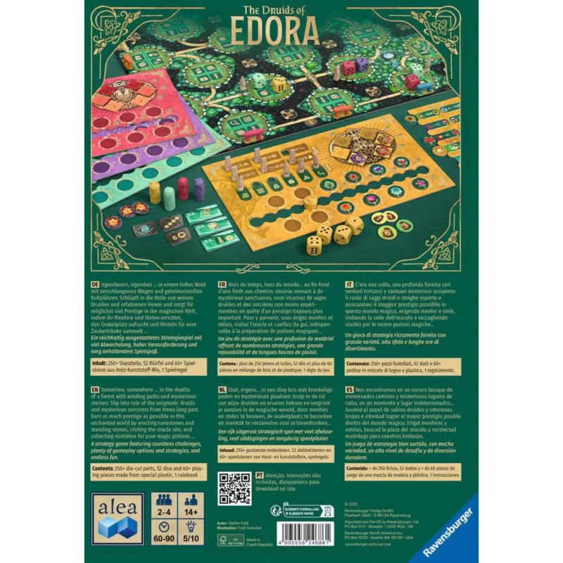 The Druids of Edora, gioco da tavolo