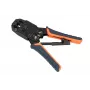 Pinza crimpatrice RJ45 Extralink 4P+6P+8P con cricchetto per connettori modulari, 1 pz.