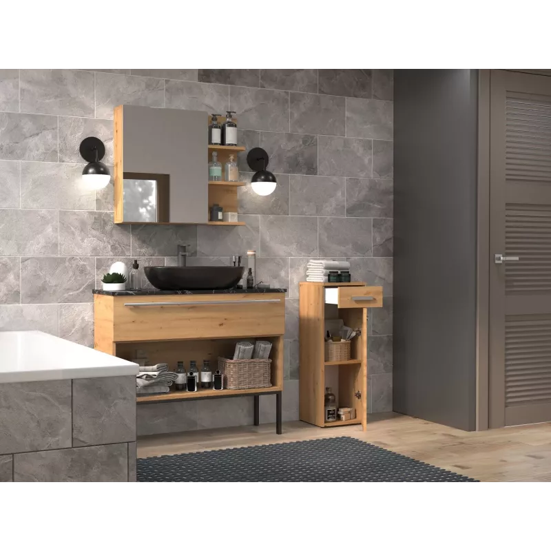 Mobile bagno Topeshop NEL V DS ARTISAN rovere