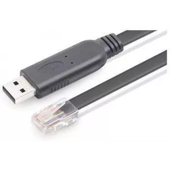 Cavo per console - USB A - RJ45 - nero