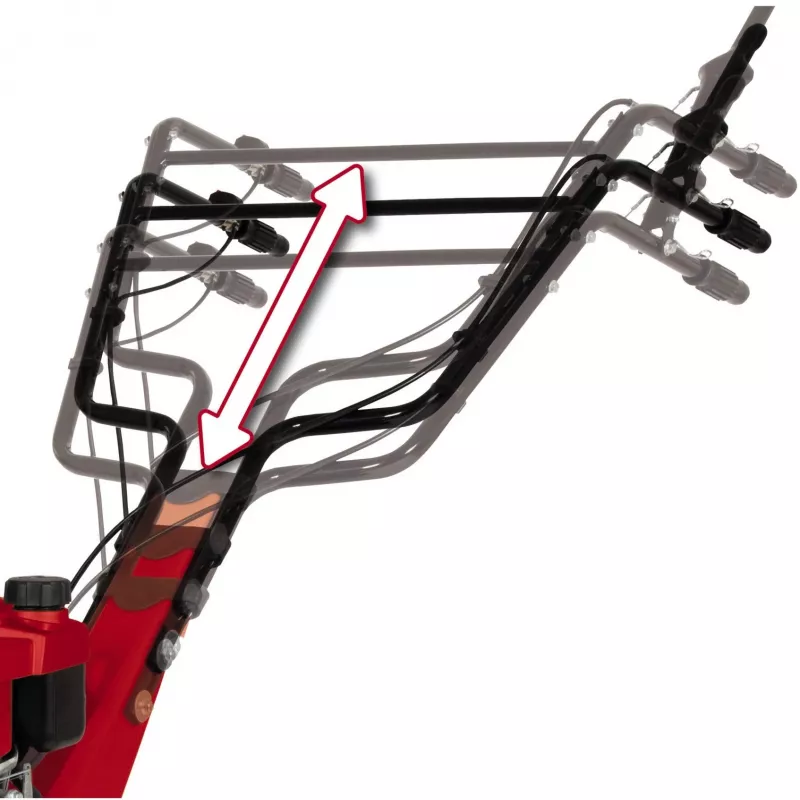 Einhell GC-MT 2236 motozappa a benzina, 2,2 kW, larghezza di lavoro 36 cm, rosso/nero