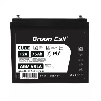 Batteria AGM VRLA 12V 75Ah IP54
