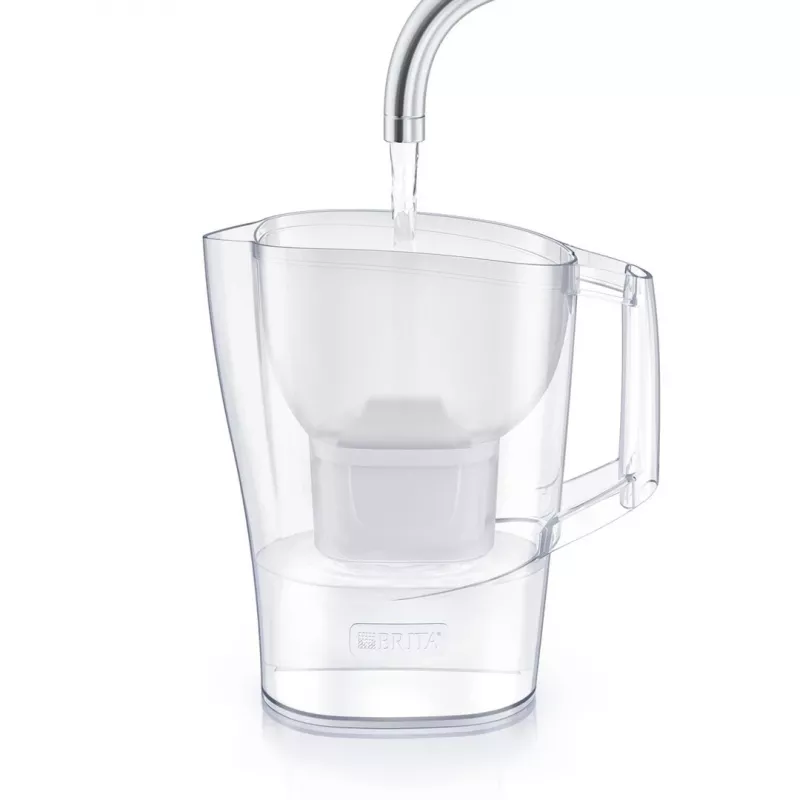 Caraffa Brita Aluna 2,4 l + 2 cartucce Maxtra bianca