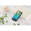 Custodia per cellulare iKins per Samsung Galaxy S20+ — design nero ninfee