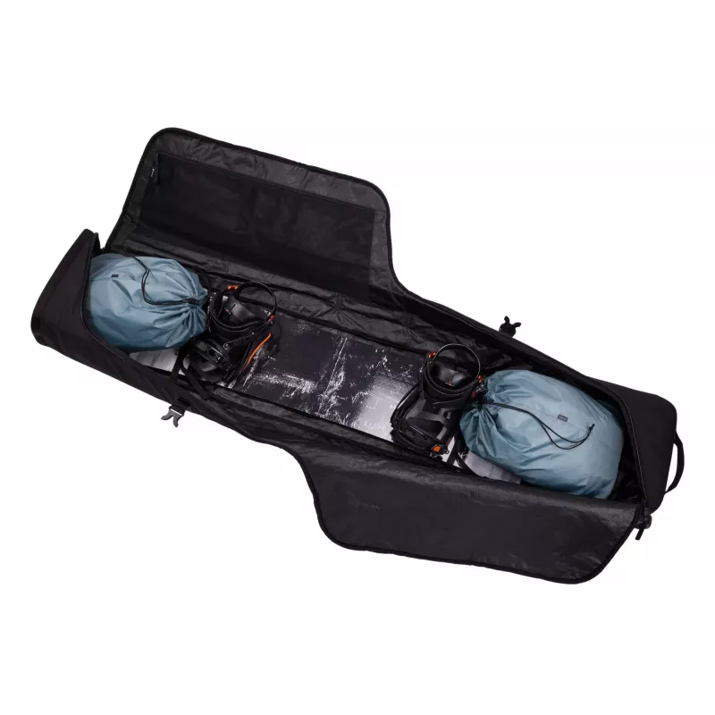 Thule 5176 Roundtrip Borsa snowboard con rotelle 165 cm nero