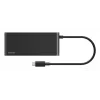Belkin Connect, USB Type-C, HDMI, USB 2.0 Type-A, USB 3.2 Gen 1 (3.1 Gen 1) Type-C, MicroSD (TransFlash), SD, nero, cavo tondo, 0,2 m