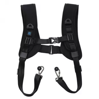 Tracolla doppia Puluz PU6002 cinghie regolabili per fotocamere, supporto pettorale e dorsale portatile