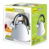 Maestro MR-1320-S bollitore con fischietto per fornello, 2,2 l, acciaio inox