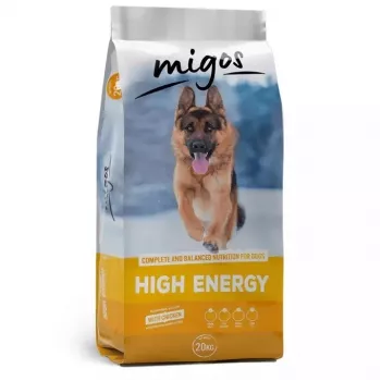 MIGOS High Energy Pollo - crocchette per cani - 20kg