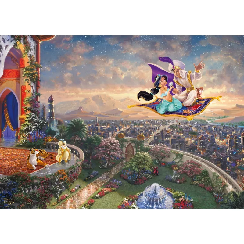 Puzzle Schmidt Spiele Aladdin 1000 pezzi cartoni animati