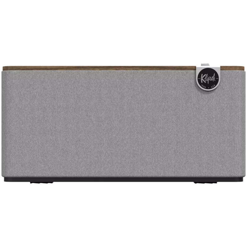 Klipsch the Three Plus sistema di altoparlanti Bluetooth Premium noce USB RCA...
