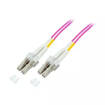 EFB-Elektronik Jumper duplex LC-LC 50/125µ, OM4, LSZH, erika viola, 2,0 mm, 7,5 m Produttore: EFB Elektronik (O0319.7,5)