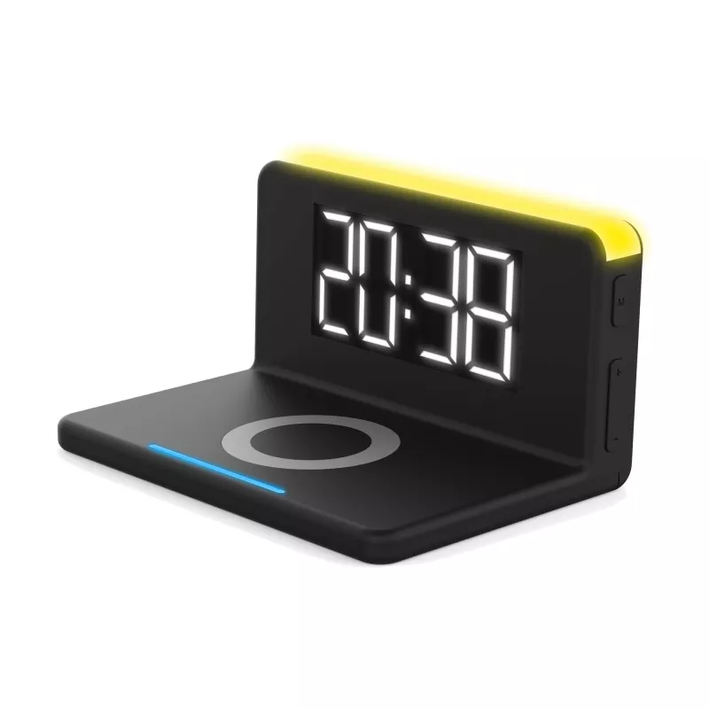 Sveglia digitale Terratec ChargeAir nero giallo 286141