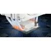 Dissipatore CPU ad aria MODECOM Volcano 0C T721 ARGB 120 bianco, single tower, ventola 120 mm
