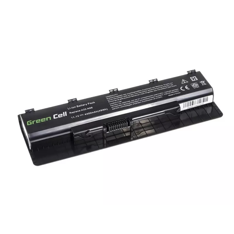 Green Cell AS41 batteria per laptop Asus A32-N56 N46 N46V N56 N56VM N76 N76VJ, 10,8 V, 4400 mAh