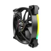 Montech RX120 PWM ventola per case PC 12 cm nero 3 pz.