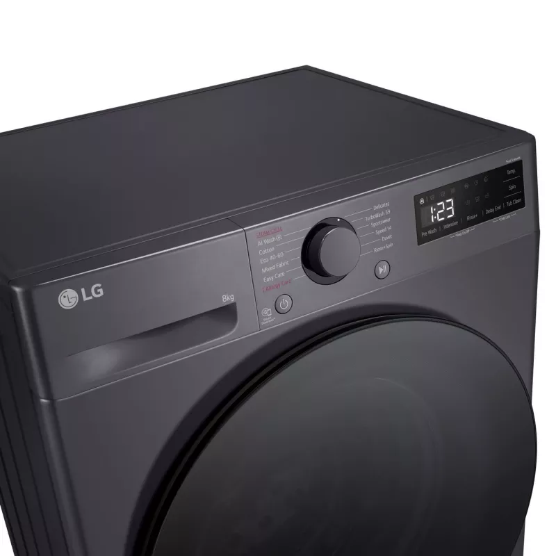 Lavatrice LG F2WR508S2M — carica frontale, 8 kg, 1200 giri/min, A…