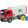 Bruder Man camion compattatore a caricamento laterale 2-4 - età 5-7