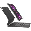 Belkin Connect Pro - Tastiera e custodia folio (custodia protettiva) - con supporto magnetico - con touchpad - retroilluminata - wireless - Bluetooth - QWERTZ