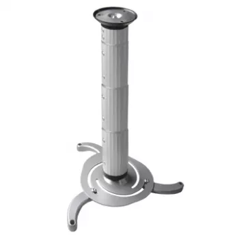 Sunne | Supporto a soffitto per proiettore | Rotazione, inclinazione | Portata massima 10 kg | Argento