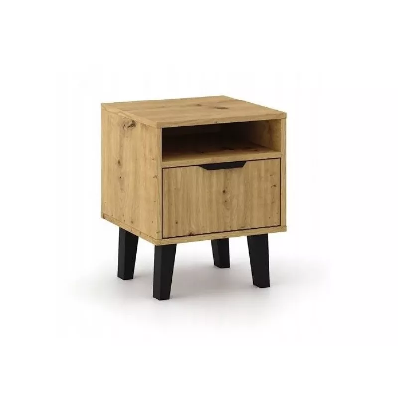 SCANDI 1S slim rovere ARTISAN comodino