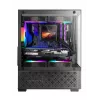 Case per PC mini-tower TACENS Mars Gaming MC-SE2 — Mini-ITX / Micro-ATX, nero, finestra laterale, alimentatore sul fondo, supporta 2x2,5 pollici + 1x3,5 pollici