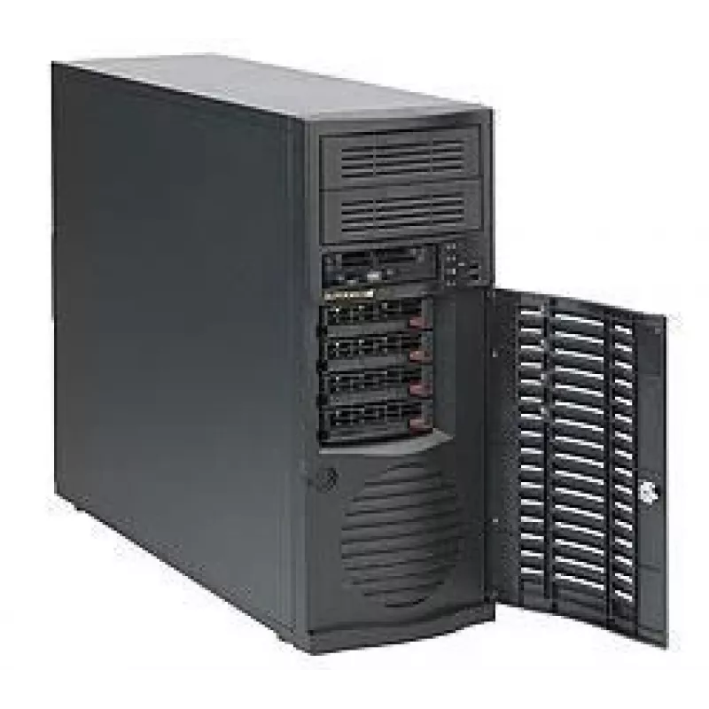 Case per server Supermicro SuperChassis 733TQ-668B Midi Tower nero