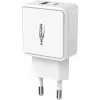 ANSMANN HC218PD - alimentatore - 18 Watt - 3000 mA - PD, QC 3.0 - 2 porte di uscita (USB, USB-C) - bianco (1001-0111)