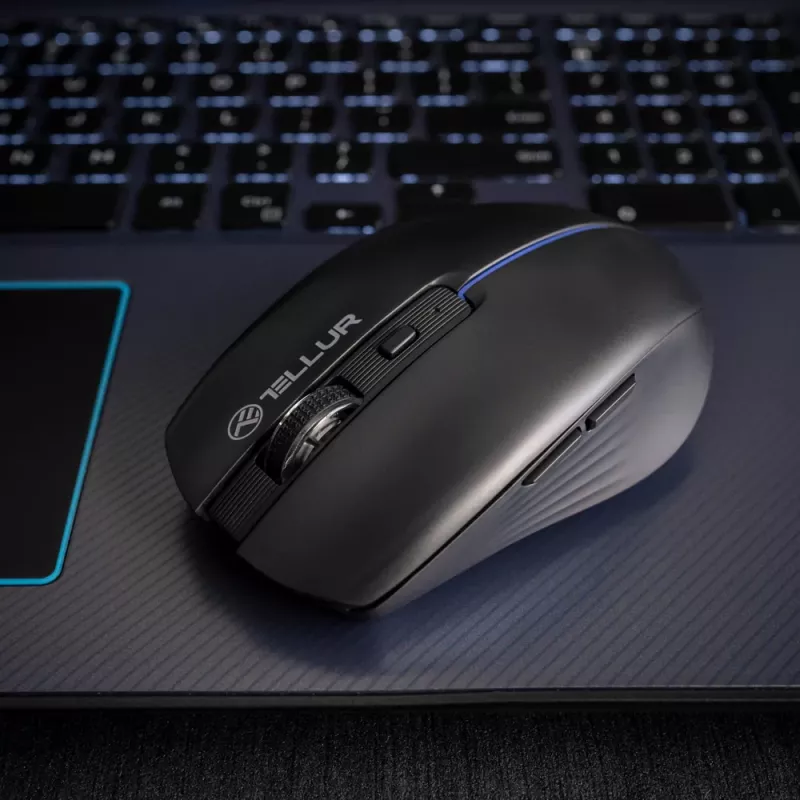Tellur Silent Click mouse senza fili nero