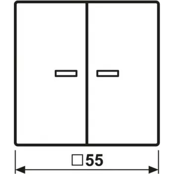 Jung HOME tasto 2 vie BTAS17102WW 1 (BTAS17102WW)