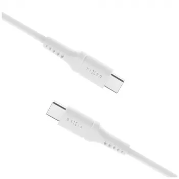 Cavo fisso in silicone liquido FIXDLS-CC12-WH 60W cavo dati USB bianco