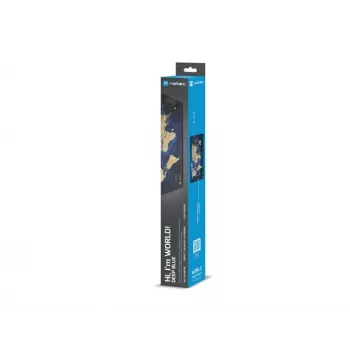 Tappetino per mouse WORLD DEEP BLUE 800X400