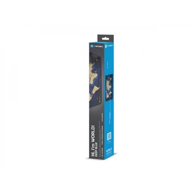 Tappetino per mouse WORLD DEEP BLUE 800X400