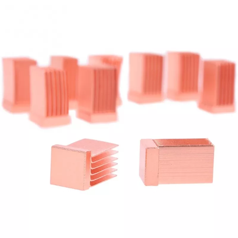 Dissipatori in rame per RAM GPU 6,5x6,5mm