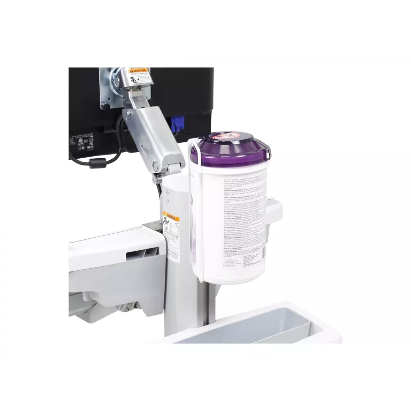 Ergotron T-Slot supporto per salviette bianco