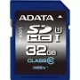 ADATA Premier SDHC UHS-I U1 Class10 32GB, 32 GB, SDHC, Class 10, 30 MB/s, 10 MB/s, Nero, Blu