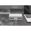 Digitus modulo keystone Cat. 6A schermato gestore cavi intelligente 8 pz.