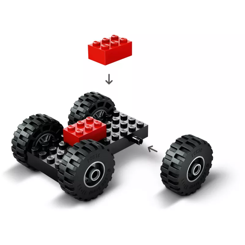 LEGO City 60450 Pala gommata gialla