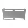 Supporto per dispositivi ALLNET per guida DIN/dispositivi su guida DIN T150mm/5HE grigio chiaro montaggio frontale