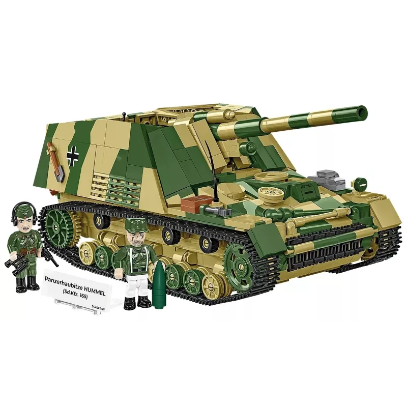 Set da costruzione Cobi Panzerhaubitze Hummel 1118 pezzi kit di montaggio