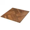 ARTELEGNO sottopiatto in legno di noce 33 cm