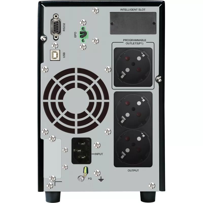 PowerWalker VI 1100 CW UPS line-interactive 1100 VA (1,1 kVA), 770 W, 7 Ah, RS-232, USB, nero