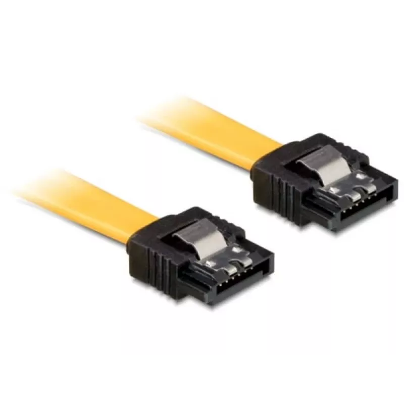 Cavo SATA connettore maschio/connettore maschio DeLOCK 82809 0,5 m giallo