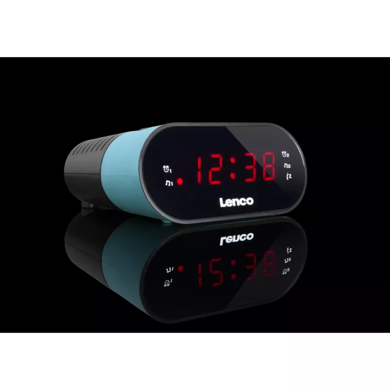 Radiosveglia Lenco CR-07 nero blu