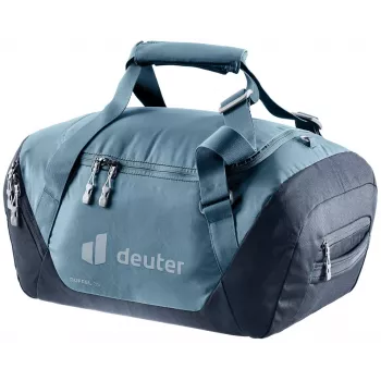 Borsa da viaggio DEUTER Duffel 35 atlantic-ink — capacità 35 L, fondo impermeabile, maniglie
